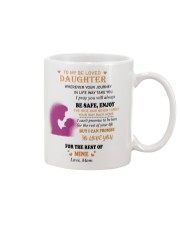 TO BE LOVED DAUGHTER FROM MOM Mug front