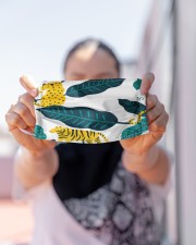 ALL ABOUT LEOPARDS Cloth face mask aos-face-mask-lifestyle-07