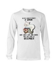 DECEMBER CAT LOVERS Long Sleeve Tee tile