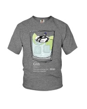 AWESOME SKULL GIN Youth T-Shirt tile
