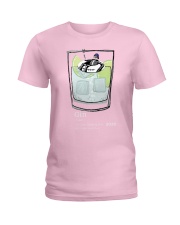 AWESOME SKULL GIN Ladies T-Shirt tile