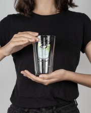 AWESOME SKULL GIN 16oz Pint Glass aos-16oz-pint-glass-lifestyle-front-01