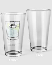 AWESOME SKULL GIN 16oz Pint Glass front