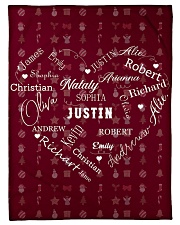 CUSTOM FAMILY NAME - XMAS 2020 -1 Fleece Blanket tile