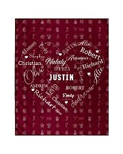 CUSTOM FAMILY NAME - XMAS 2020 -1 Quilt 40"x50" - Baby front