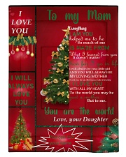 TO MY MOM CUSTOM NAME CHRISTMAS Comforter - Twin XL thumbnail