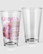 MY DEAR DAUGHTER 1 Pint Glass tile