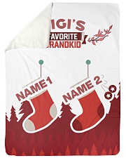 GIGI'S FAVOURITE CUSTOM NAME Large Sherpa Fleece Blanket - 60" x 80" thumbnail