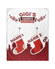 GIGI'S FAVOURITE CUSTOM NAME Quilt 40"x50" - Baby front