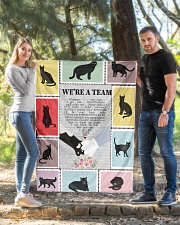 CAT LOVERS 46 Quilt 40"x50" - Baby aos-quilt-40x50-lifestyle-front-03