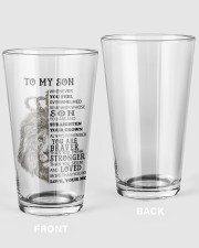 TO MY SON 1 Pint Glass tile