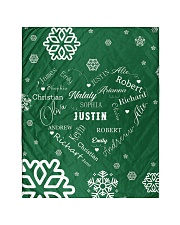 CUSTOM FAMILY NAME - XMAS 2020 Quilt 40"x50" - Baby front