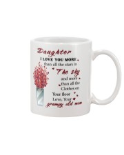 TO DAUGHTER FROM GRUMPY OLD MOM Mug front