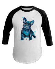 FRENCH BULLDOG 2 Baseball Tee tile