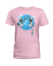 AWESOME SKULL VODKA Ladies T-Shirt tile