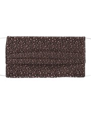 ALL ABOUT LEOPARDS Cloth face mask front