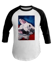 FRENCH BULLDOG 11 Baseball Tee tile