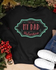 SORRY BOYS MY DAD IS MY VALENTINE Crewneck Sweatshirt apparel-crewneck-sweatshirt-lifestyle-front-24