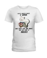 AUGUST CAT LOVERS Ladies T-Shirt tile