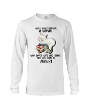 AUGUST CAT LOVERS Long Sleeve Tee tile