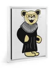 CAT LOVERS STICKER 4 11x14 White Floating Framed Canvas Prints thumbnail