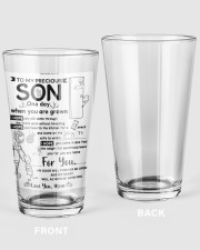XMAS GIFT TO PRECIOUS SON Pint Glass tile