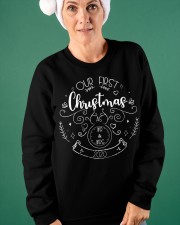 OUR FIRST CHRISTMAS 2020 Crewneck Sweatshirt apparel-crewneck-sweatshirt-lifestyle-front-42