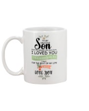 XMAS GIFT TO AMAZING SON Mug back