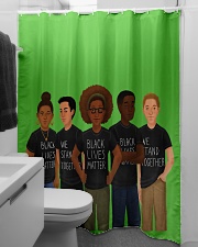 LIMITED EDITION 17 Shower Curtain aos-shower-curtains-71x74-lifestyle-front-04
