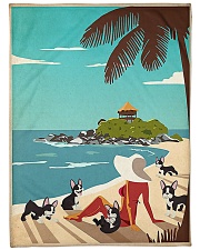 BULLDOG 4 Fleece Blanket tile