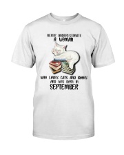 SEPTEMBER CAT LOVERS Classic T-Shirt front