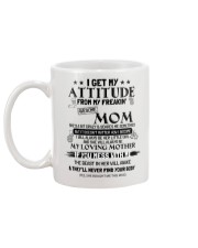 I GET MY ATTITUDE 1 Mug back