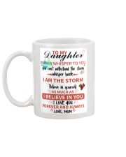 XMAS GIFT TO DAUGHTER FROM MOM Mug back