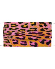 ALL ABOUT LEOPARDS Cloth face mask front