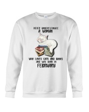 FEBRUARY CAT LOVERS Crewneck Sweatshirt tile