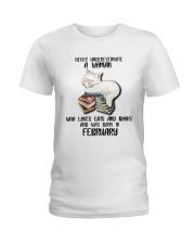 FEBRUARY CAT LOVERS Ladies T-Shirt tile