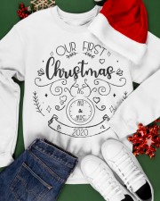 OUR FIRST CHRISTMAS 2020 Crewneck Sweatshirt apparel-crewneck-sweatshirt-lifestyle-front-21