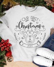 OUR FIRST CHRISTMAS 2020 Crewneck Sweatshirt apparel-crewneck-sweatshirt-lifestyle-front-24