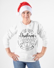 OUR FIRST CHRISTMAS 2020 Crewneck Sweatshirt apparel-crewneck-sweatshirt-lifestyle-front-26