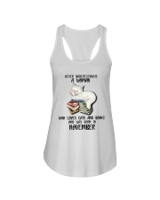 NOVEMBER CAT LOVERS Ladies Flowy Tank tile
