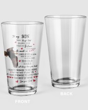 TO MY SON FROM DAD 1 Pint Glass tile