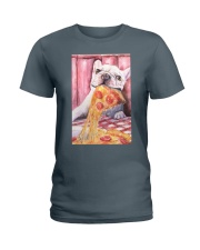 FRENCH BULLDOG 24 Ladies T-Shirt tile