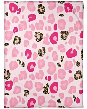 ALL ABOUT LEOPARDS Large Fleece Blanket - 60" x 80" thumbnail