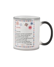 XMAS GIFT TO SON Color Changing Mug tile