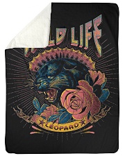 LEOPARD LOVERS 18 Sherpa Fleece Blanket tile