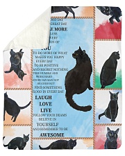 CAT LOVERS 48 Sherpa Fleece Blanket tile