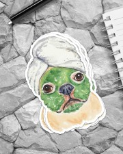 FRENCH BULLDOG 23 Sticker - 4 pack (Vertical) aos-sticker-4-pack-vertical-lifestyle-front-04