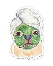 FRENCH BULLDOG 23 Sticker - 4 pack (Vertical) front