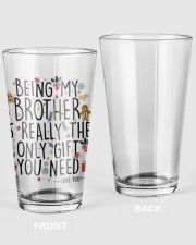 BEING MY BROTHER IS REALLY THE ONLY GIFT U NEED Pint Glass tile