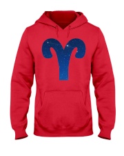 Aries Constellation Hooded Sweatshirt front